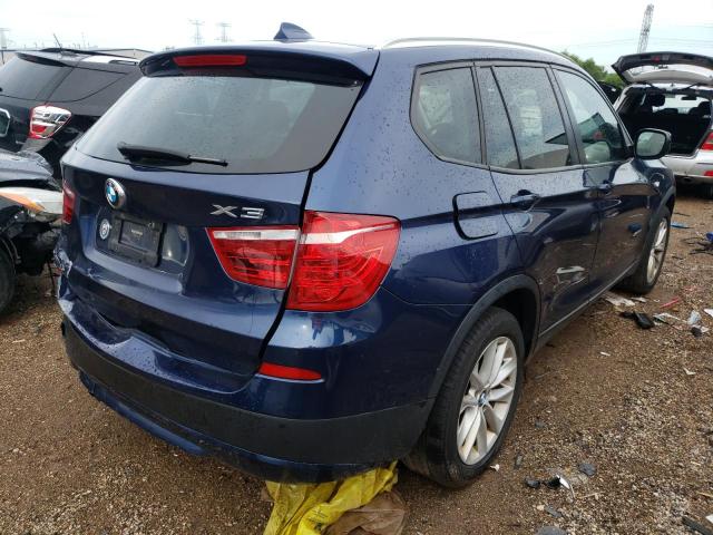 2013 BMW X3 xDrive28I VIN: 5UXWX9C58D0D05111 Lot: 54126374