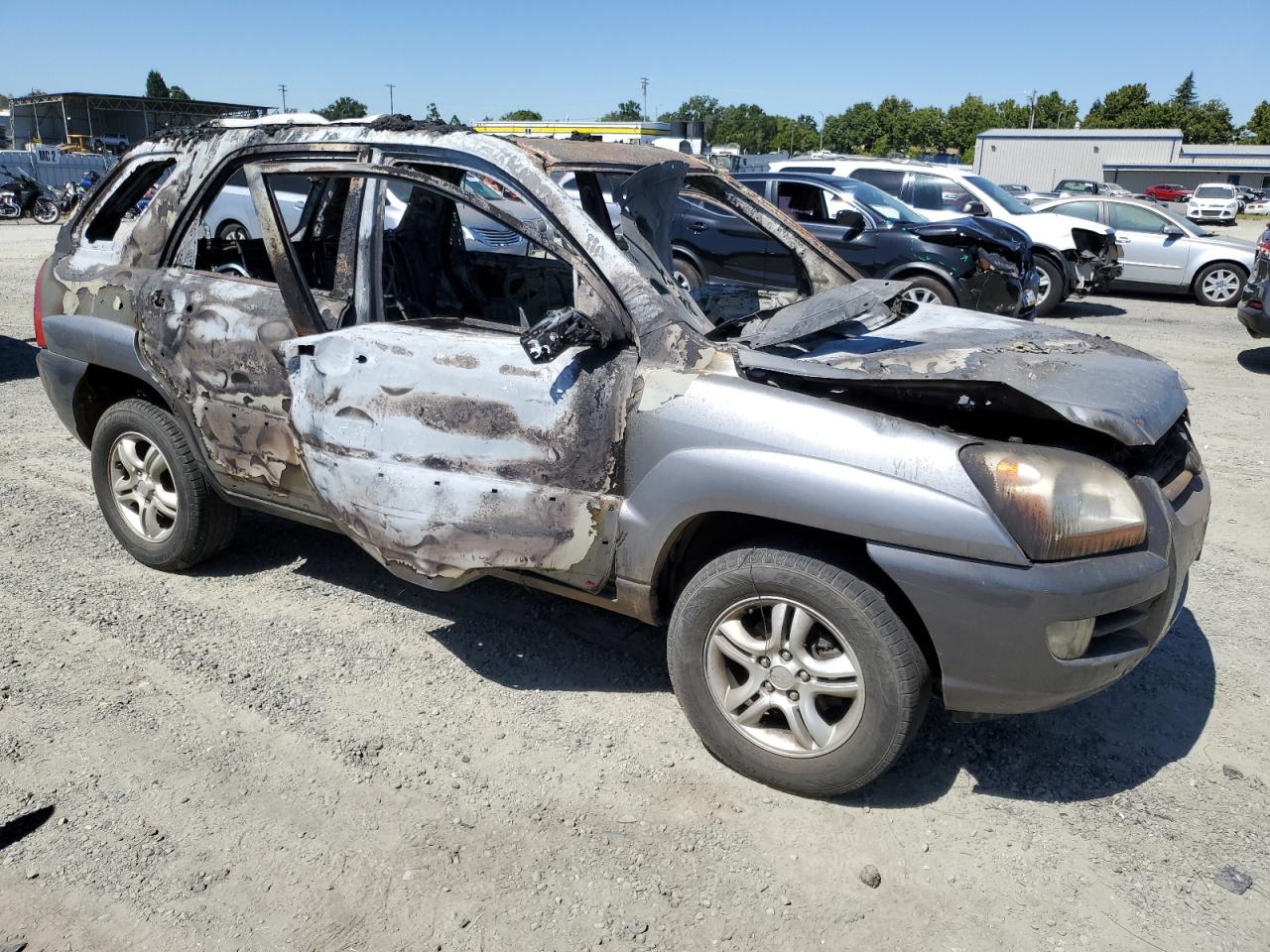 Lot #2862061659 2007 KIA SPORTAGE E