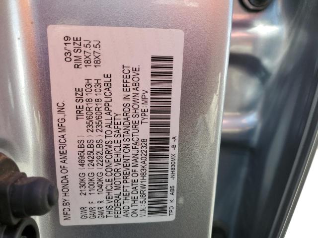 5J6RW1H83KA022328 Honda CR-V EXL
