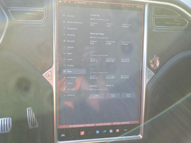 5YJXCBE29HF069522 Tesla MODEL X