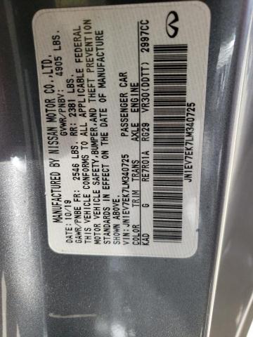 2020 INFINITI Q60 PURE - JN1EV7EK7LM340725