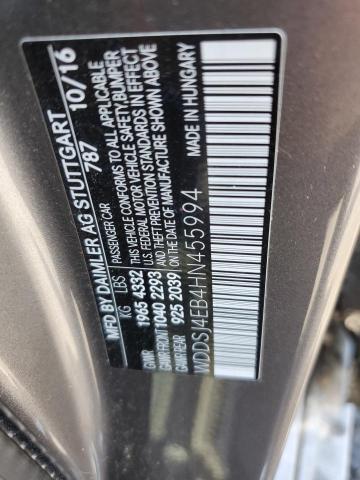 WDDSJ4EB4HN455994 Mercedes-Benz CLA 250