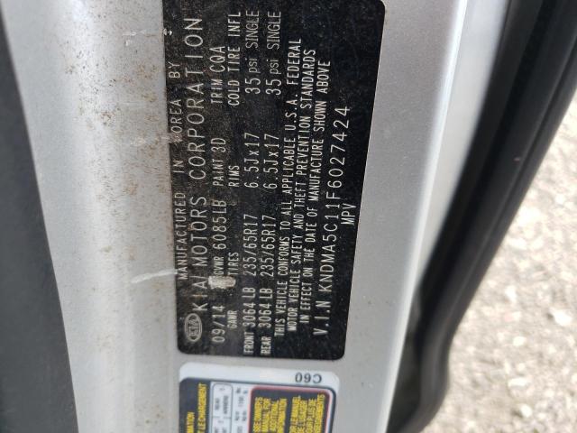 KNDMA5C11F6027424 KIA Sedona L