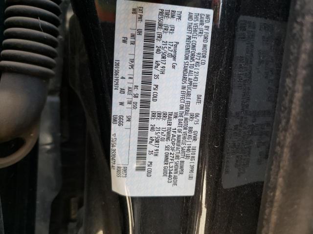 1FADP3F27FL334403 Ford FOCUS SE
