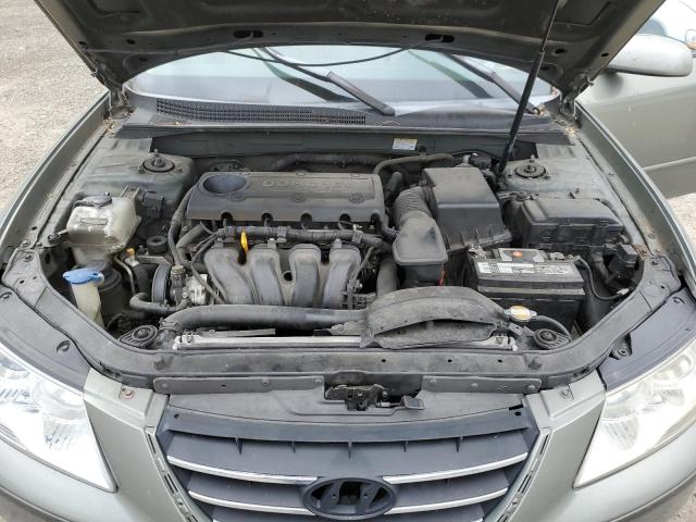 VIN: 5NPET46C69H415779 Auction: COPART Lot: 60408743 Location: WA - GRAHAM 5NPET46C69H415779 HYUNDAI SONATA 2009 GRAY Photo 11