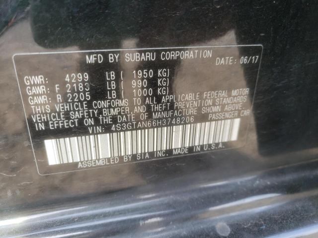 4S3GTAN66H3748206 Subaru Impreza Limited