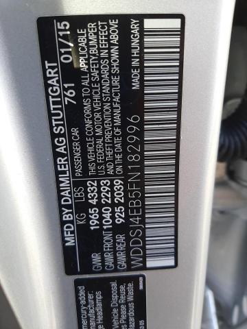 WDDSJ4EB5FN182996 Mercedes-Benz CLA 250