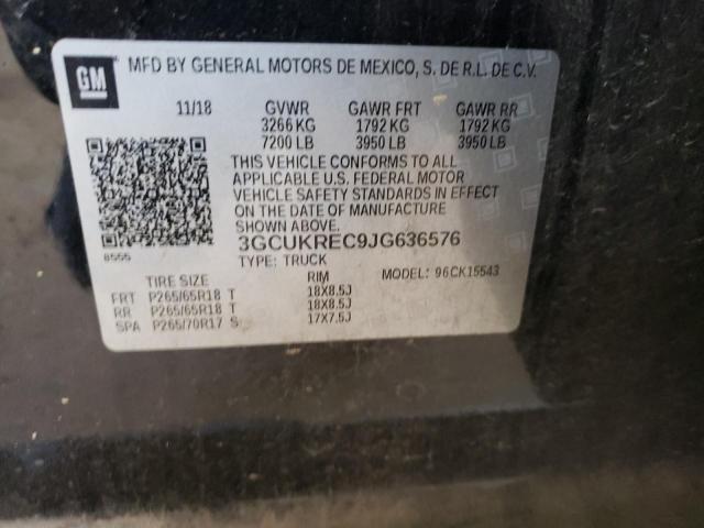 2018 CHEVROLET SLVRADO SS 3GCUKREC9JG636576