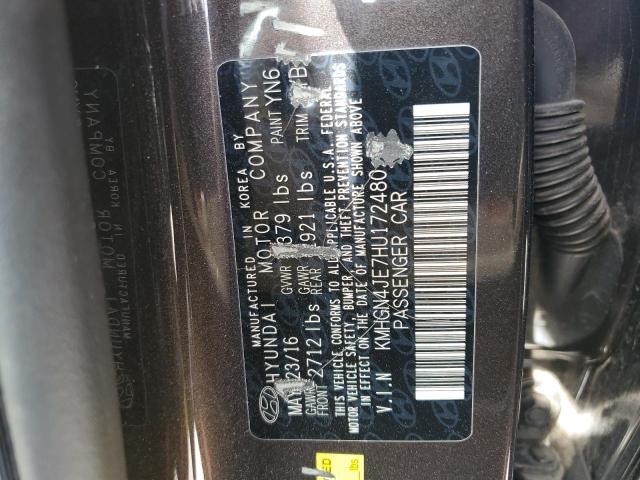 2017 HYUNDAI G80 - KMHGN4JE7HU172480