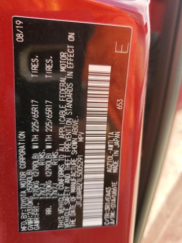 2020 LEXUS NX 300 JTJDARBZ1L5005291