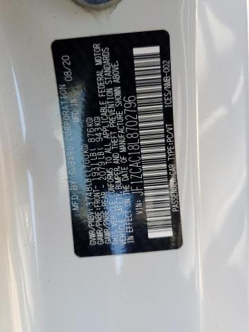 JF1ZCAC18L8702796 Subaru Brz Limited