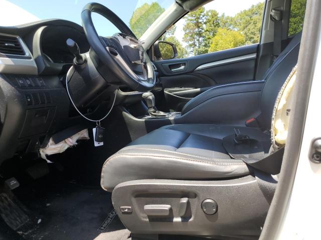 2017 TOYOTA HIGHLA XLE 5TDKZRFHXHS526256