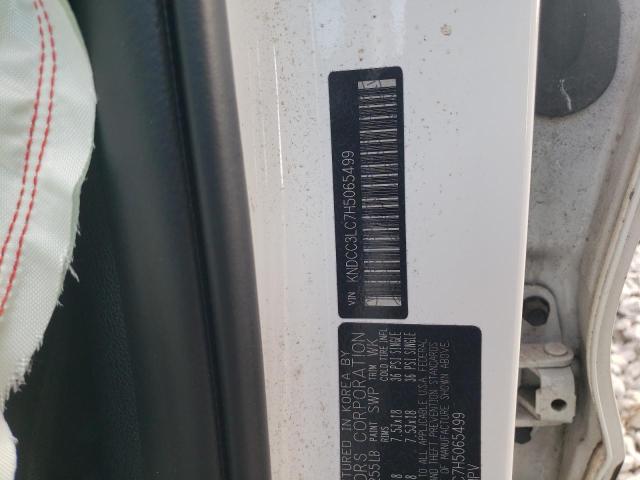KNDCC3LC7H5065499 KIA NIRO EX