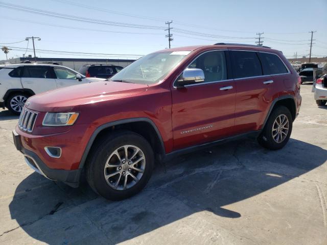 Lot #2521898477 2015 JEEP GRAND CHER salvage car