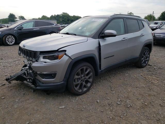 Lot #2127021741 2019 JEEP COMPASS LI salvage car