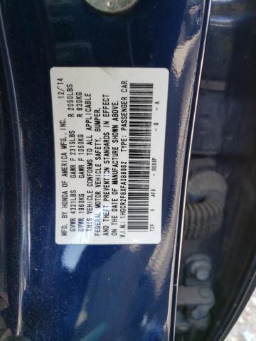 1HGCR2F8XFA088992 | 2015 HONDA ACCORD EXL