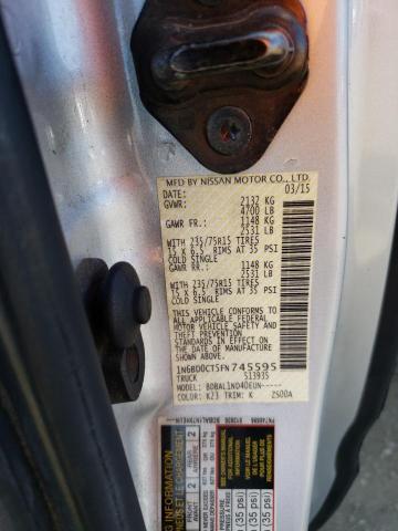 1N6BD0CT5FN745595 Nissan FRONTIER S