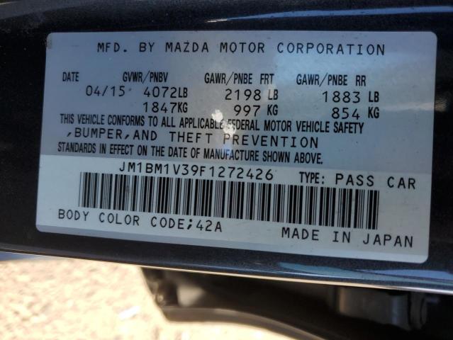 JM1BM1V39F1272426 Mazda 3 TOURING