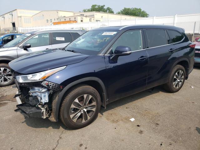 VIN 5TDGZRBH5LS008186 2020 Toyota Highlander, Xle no.1