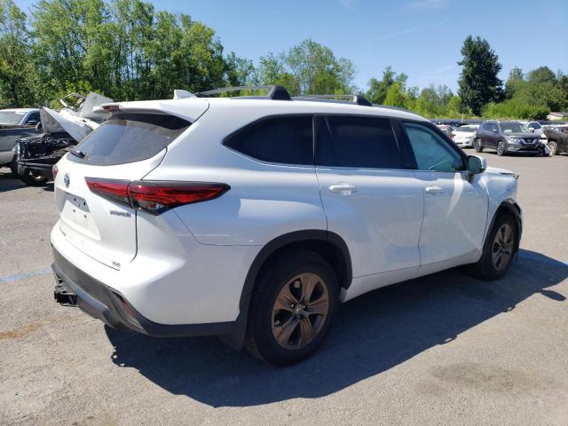 VIN 5TDABRCH8NS550653 2022 Toyota Highlander, Hybri... no.3