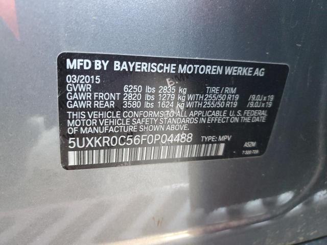 5UXKR0C56F0P04488 BMW X5 Xdrive35i