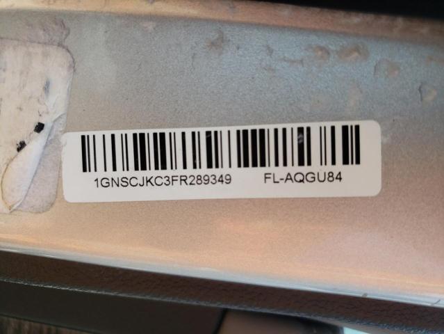 1GNSCJKC3FR289349 Chevrolet Suburban C1500 Lt