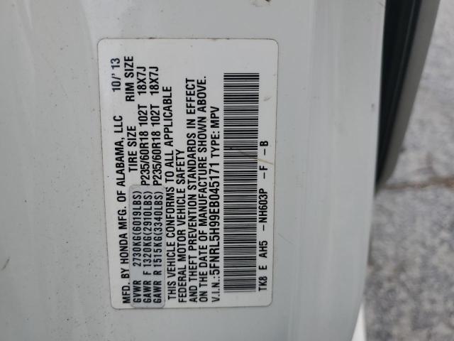 5FNRL5H99EB045171 2014 HONDA ODYSSEY, photo no. 13