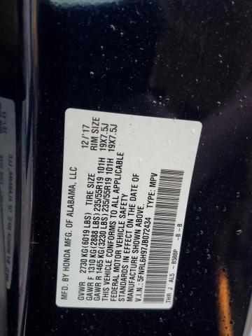 5FNRL6H97JB072434 2018 HONDA ODYSSEY - Image 14