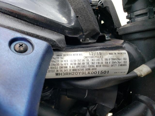 2020 YAMAHA MT-03 MH3RH20Y9LK001501