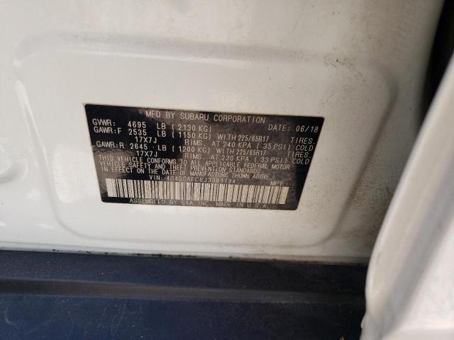 4S4BSAFC6J3381794 Subaru Outback 2.5i Premium