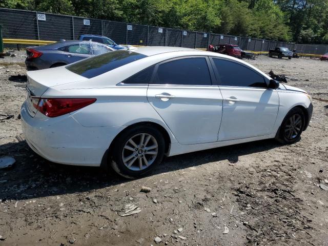 VIN: 5NPEC4AC4DH523270 Auction: COPART Lot: 59541043 Location: DC - WASHINGTON DC 5NPEC4AC4DH523270 HYUNDAI SONATA 2013 WHITE Photo 3