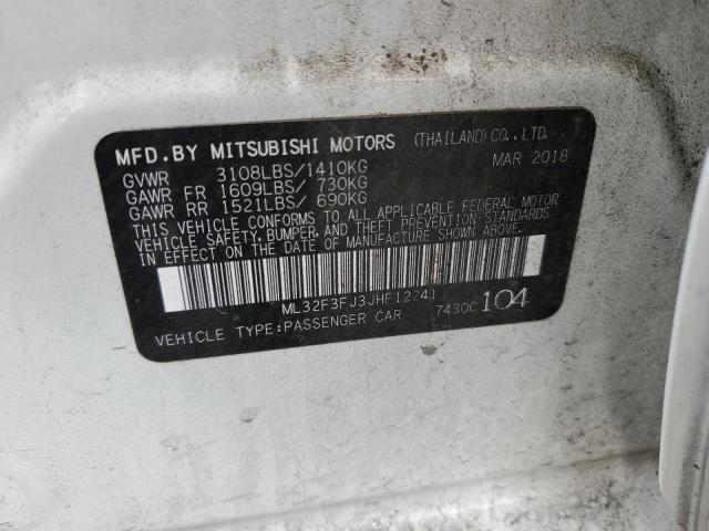 ML32F3FJ3JHF12241 | 2018 MITSUBISHI MIRAGE G4