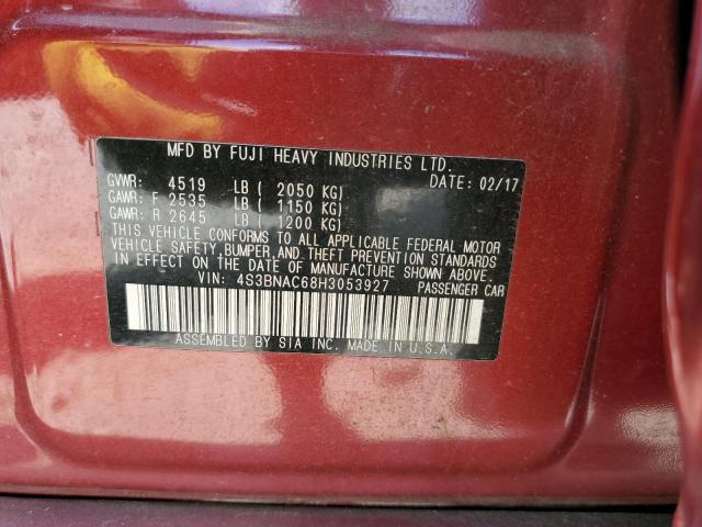 4S3BNAC68H3053927 Subaru Legacy 2.5i Premium