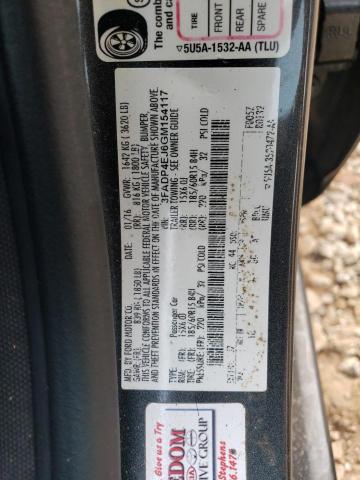 2016 FORD FIESTA 3FADP4EJ6GM154117