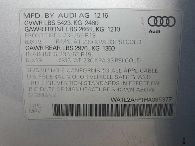 VIN WA1L2AFP1HA095377 2017 Audi Q5, Premium Plus no.14