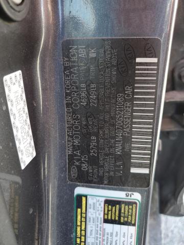 KNALN4D70G5211089 KIA Cadenza Luxury