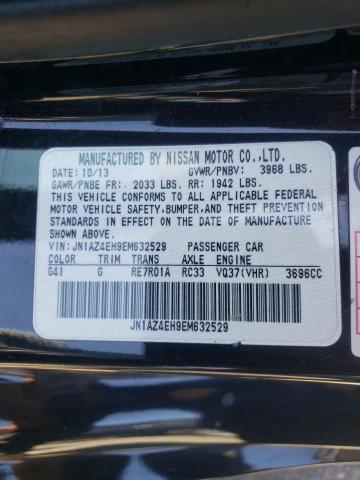 JN1AZ4EH9EM632529 Nissan 370Z BASE