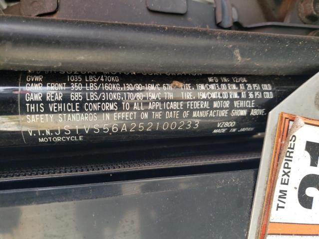 2005 SUZUKI M50 BK5 - JS1VS56A252100233