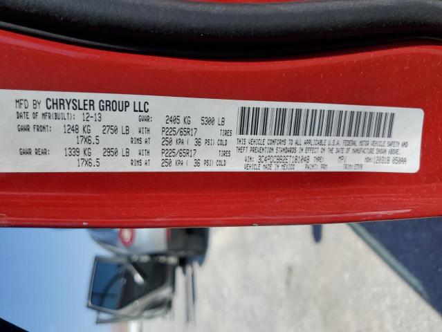3C4PDCBB2ET181048 Dodge Journey Sxt
