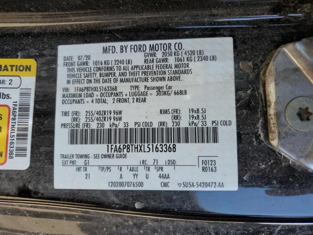 1FA6P8THXL5163368 Ford MUSTANG