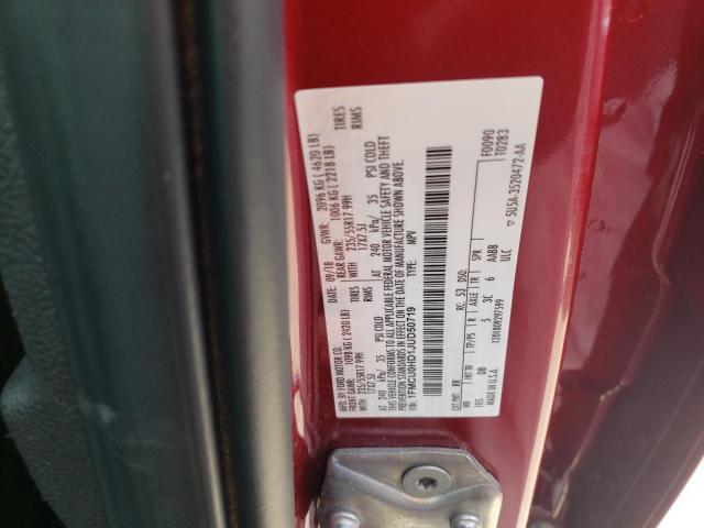 1FMCU0HD1JUD50719 Ford ESCAPE SEL