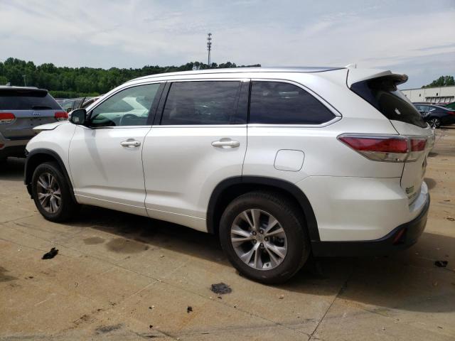 VIN 5TDKKRFH8FS065110 2015 Toyota Highlander, Xle no.2