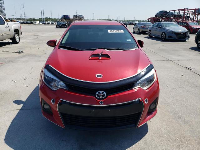  TOYOTA COROLLA 2016 Червоний