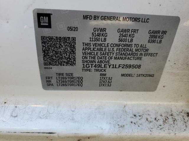 1GT49LEY1LF259508 GMC Sierra K2500 Heavy Duty