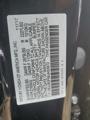 2018 ACURA TLX TECH+A - 19UUB3F69JA005672