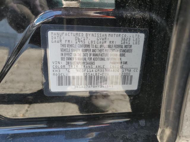 3N1AB7AP8HY344845 Nissan SENTRA S