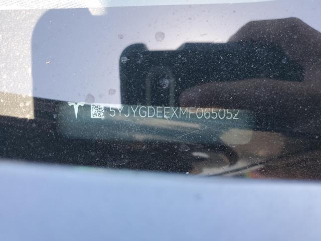 5YJYGDEEXMF065052 Tesla Model Y