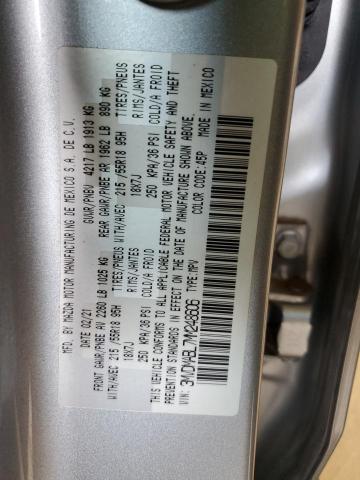 3MVDMABL7MM248606 Mazda Cx-30 Select