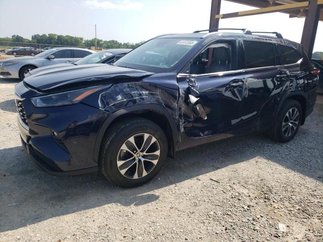 VIN 5TDGZRBH9NS183821 2022 Toyota Highlander, Xle no.1