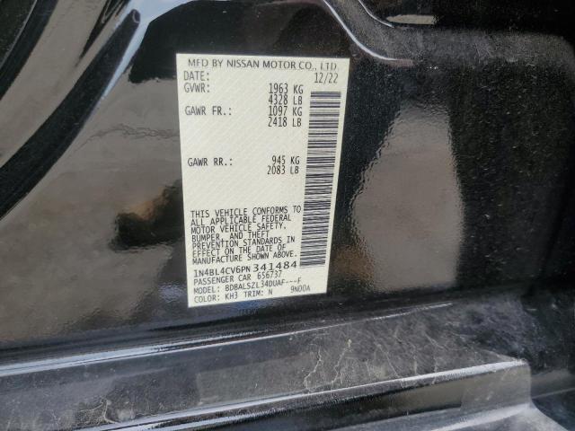 1N4BL4CV6PN341484 Nissan ALTIMA SR